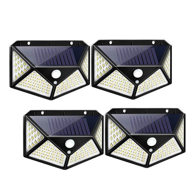 Set 4 Lampi Solare LED Senzor de Miscare