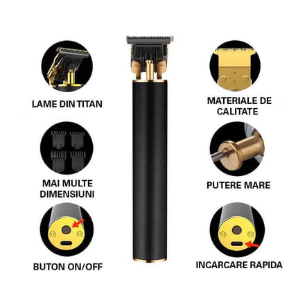 Aparat Profesional de Tuns si Barbierit Premium Cut