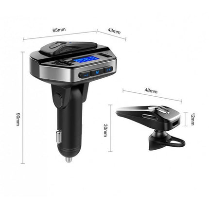 Smart Kit Auto V6 Modulator FM + Casca Bluetooth