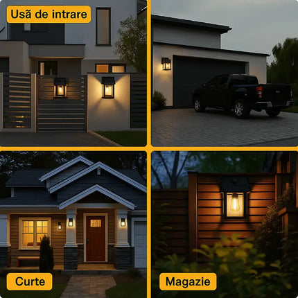 Set 6 Lămpi Solare Premium „Vintage Style”