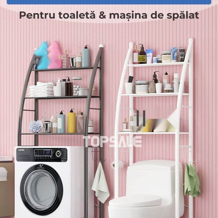 Organizator cu rafturi pentru baie