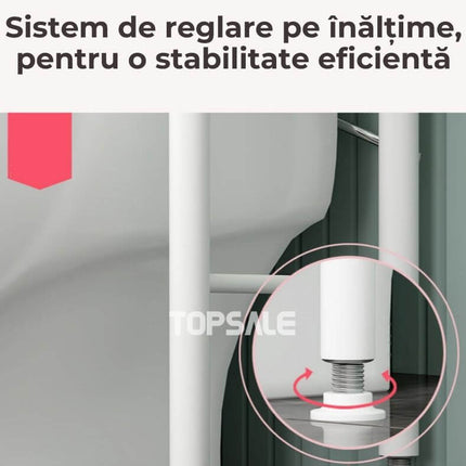 Organizator cu rafturi pentru baie