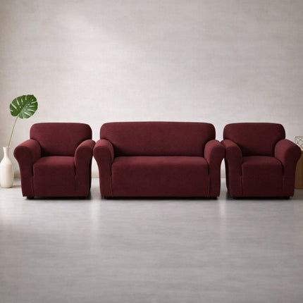 Set Huse Elastice Canapea 3 Locuri + 2 Huse Fotolii