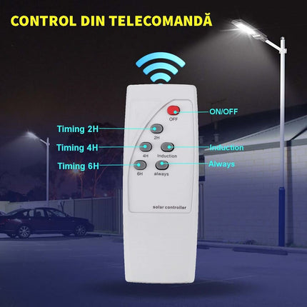 Lampa LED cu Incarcare Solara 50/90/120/300W
