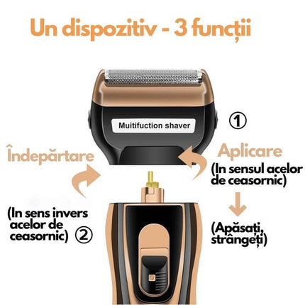 Aparat de tuns profesional 3 in 1