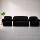Set Huse Elastice Canapea 3 Locuri + 2 Huse Fotolii