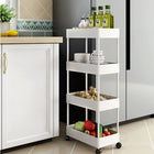 Organizator Portabil cu 4 rafturi si roti