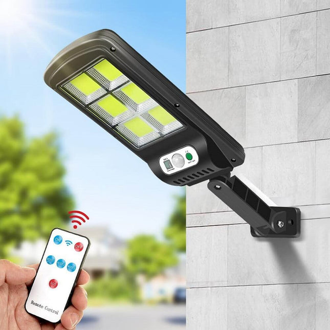 Lampa LED cu Incarcare Solara, Senzor de Miscare