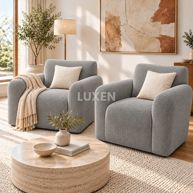 Set 2 huse pentru fotolii supra-elastice