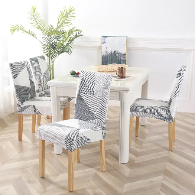 Set 6 Huse pentru Scaune Elastice Model E3