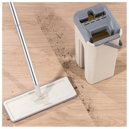Mop Profesional Plat cu microfibra Magic Mop 360
