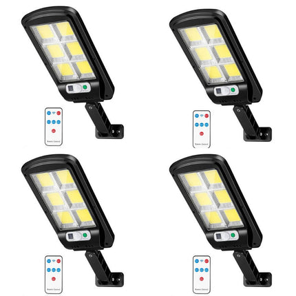 Set 4 Lampi cu Panou Solar 30W