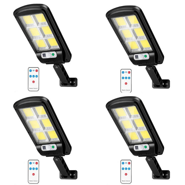 Set 4 Lampi cu Panou Solar 30W